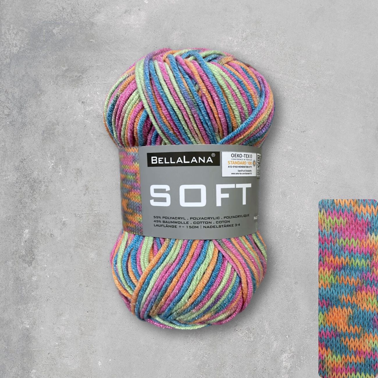 Strick-/Häkel-Set SOFT schöner Sommer-Cardigan (inkl. Anleitung)
