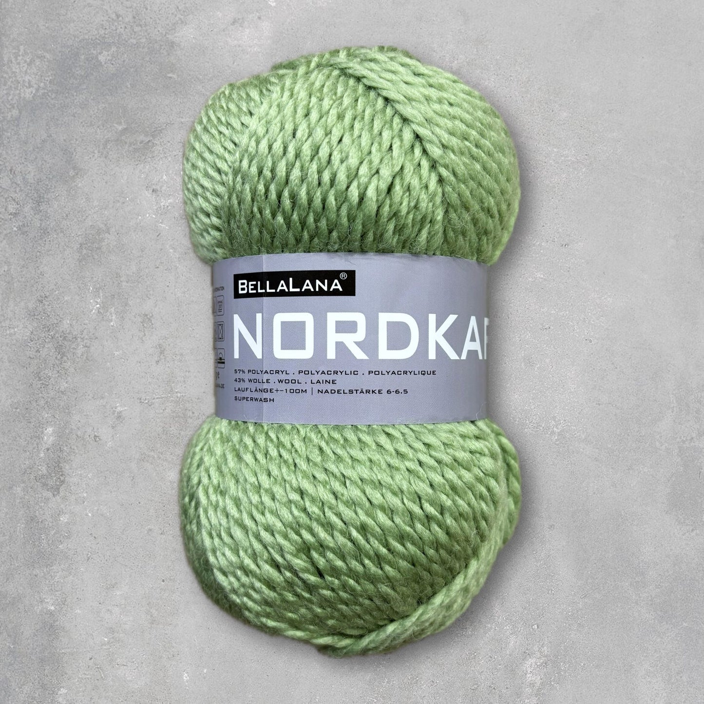 Strick-Set NORDKAP hochwertige Strickweste mit Knöpfen (inkl. Strickanleitung)