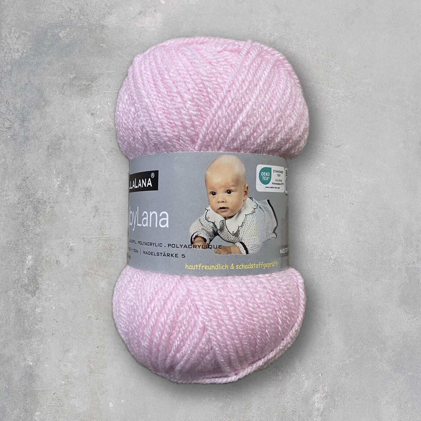 Strick-Set Anfänger BabyLana Babydecke (inkl. Strickanleitung)