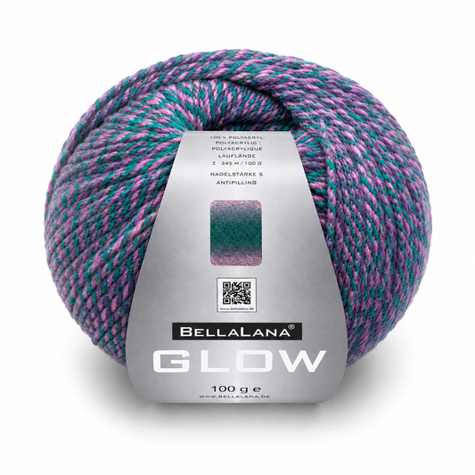Strick-Set GLOW Poncho (inkl. Strickanleitung)