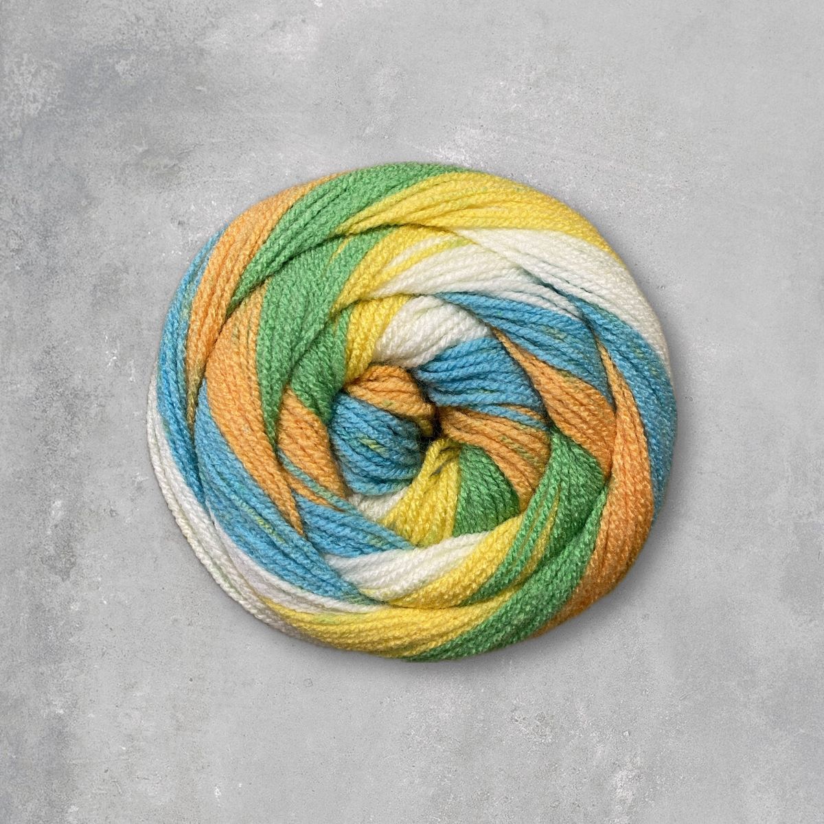Strick-Set CHUNKY BOWL Streifen-Cardigan mit Bändchen (inkl. Strickanleitung)