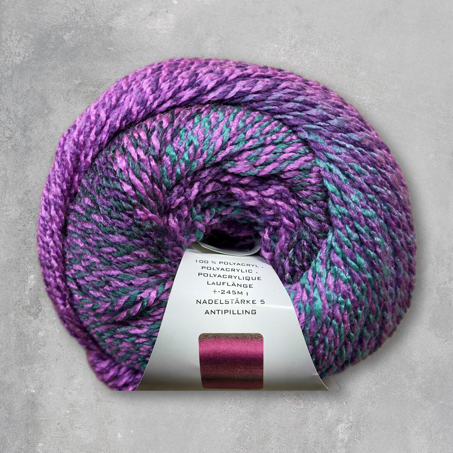 Strick-Set GLOW Poncho (inkl. Strickanleitung)