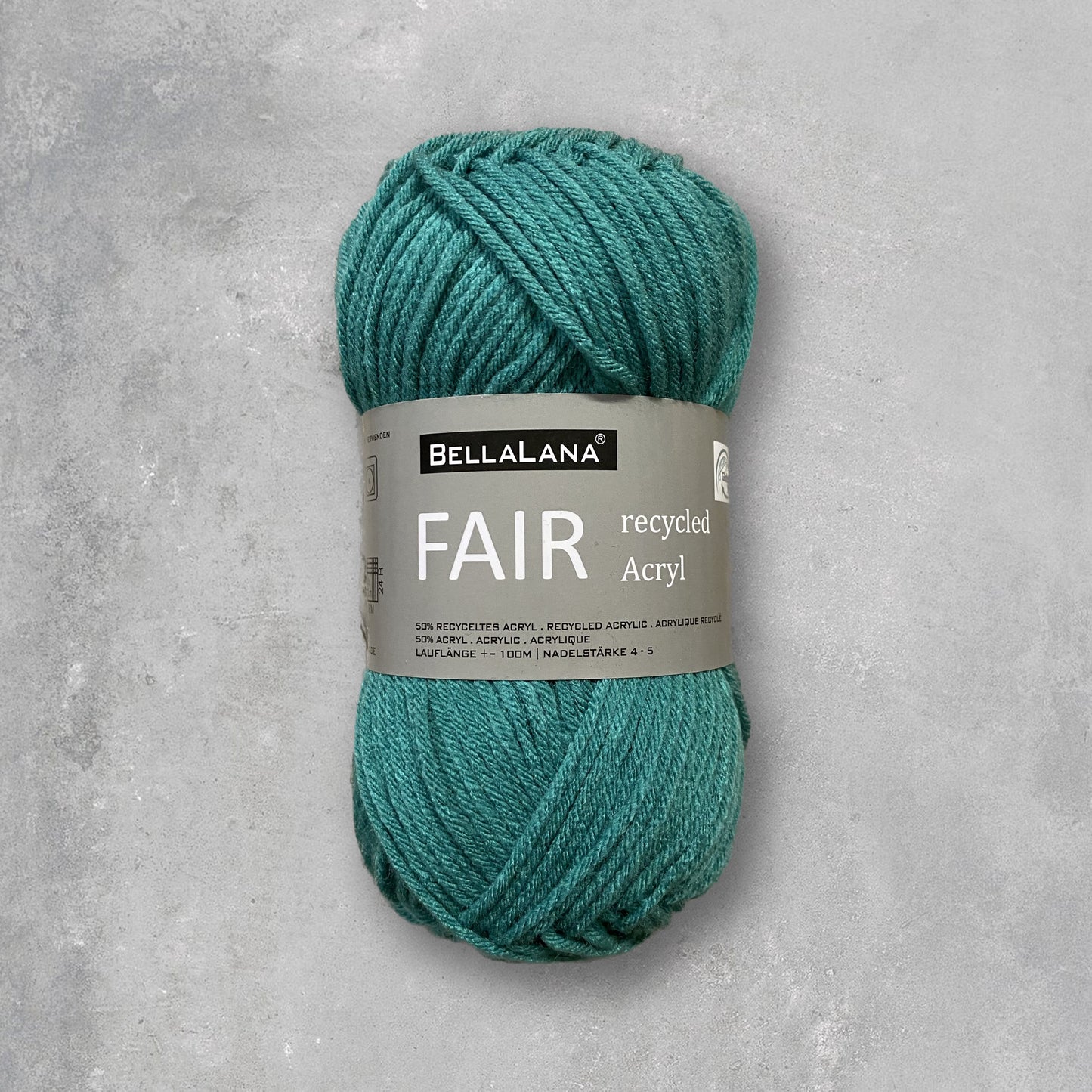 Strick-Set FAIR recycelt Acryl leichte Weste (inkl. Strickanleitung)