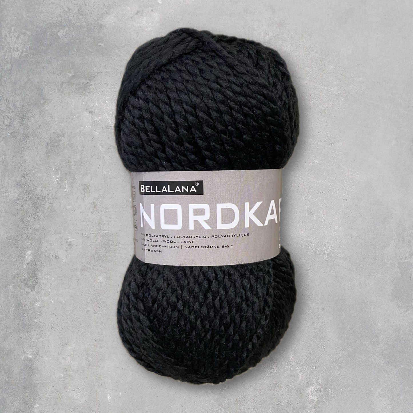 Strick-Set NORDKAP hochwertige Strickweste mit Knöpfen (inkl. Strickanleitung)