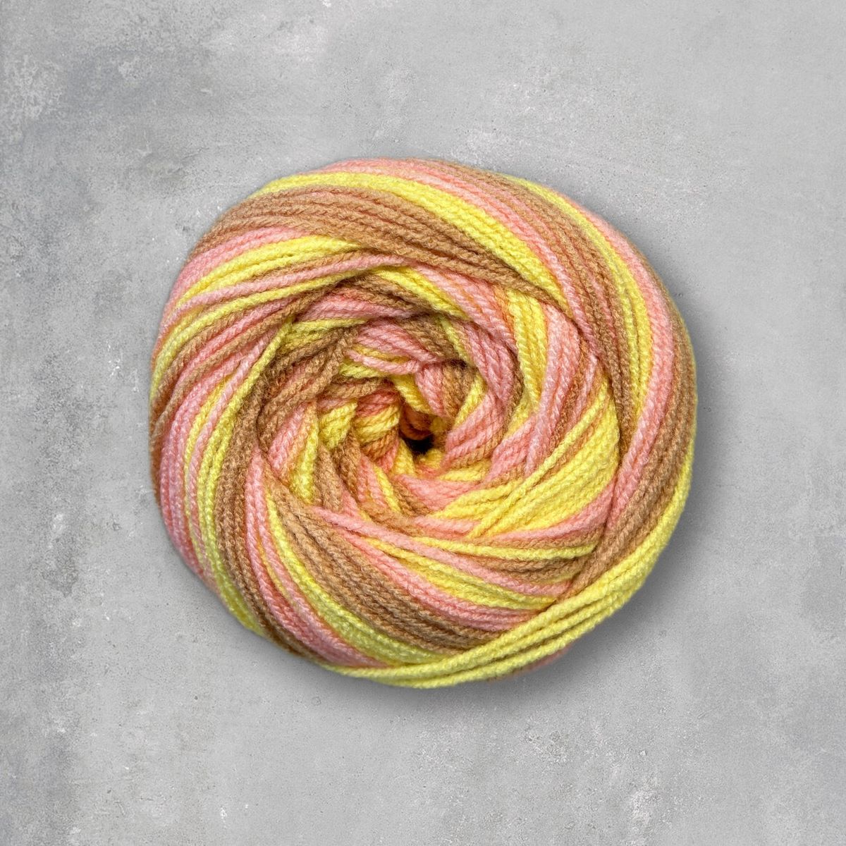 Strick-Set CHUNKY BOWL Streifen-Cardigan mit Bändchen (inkl. Strickanleitung)