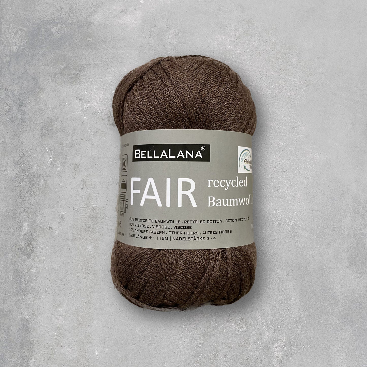 Häkel-Set FAIR recycelt Baumwolle süßes Shirt (inkl. Häkelanleitung)