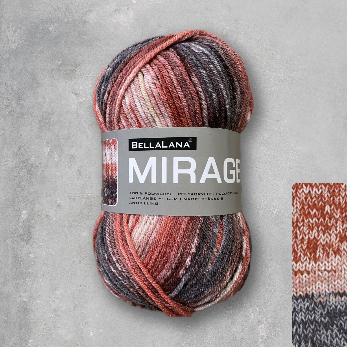 Strick-Set MIRAGE Poncho (inkl. Strickanleitung)
