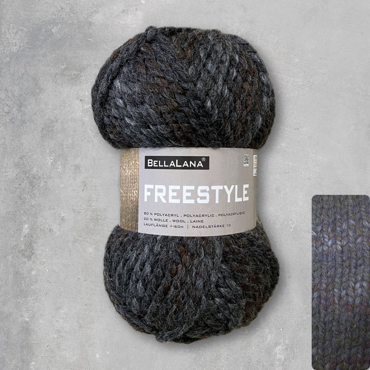Strick-Set FREESTYLE Jacke (inkl. Strickanleitung)