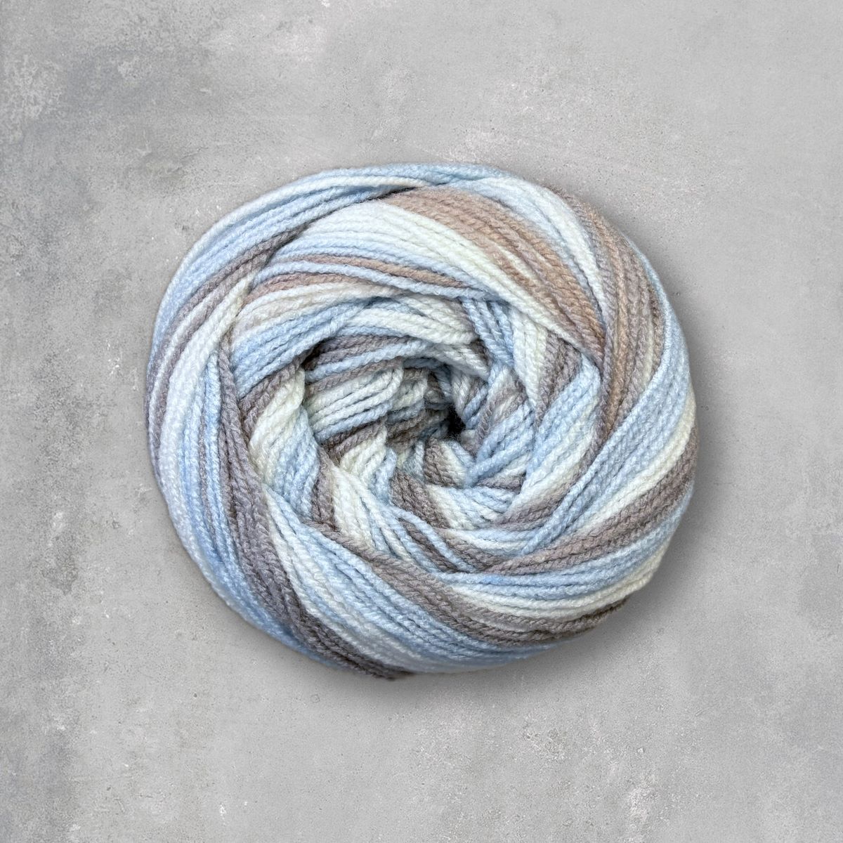 Strick-Set CHUNKY BOWL Streifen-Cardigan mit Bändchen (inkl. Strickanleitung)