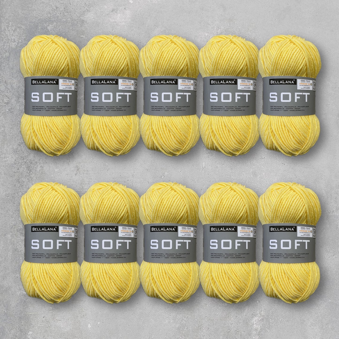 Wollpaket SOFT 10x 50gr. (zum Vorteilspreis)