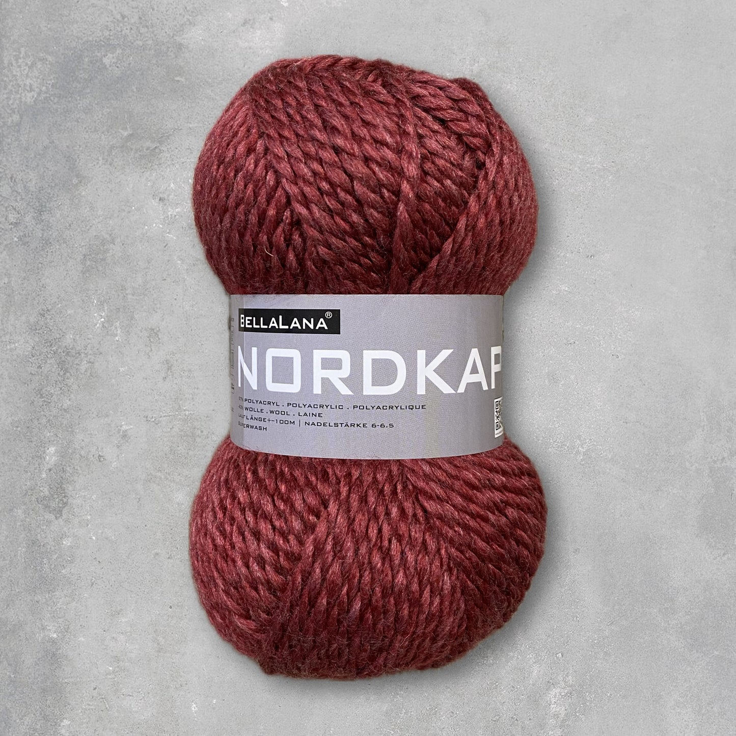 Strick-Set NORDKAP hochwertige Strickweste mit Knöpfen (inkl. Strickanleitung)