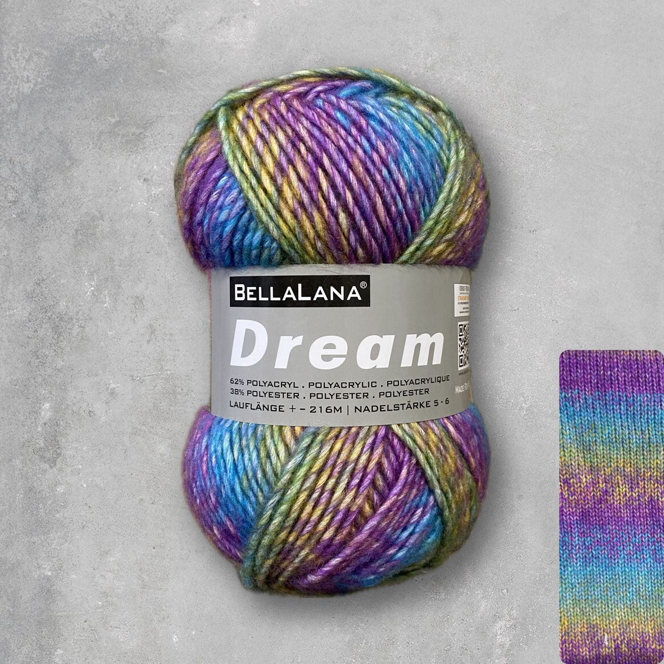 Strick-Set AnfÀnger DREAM Rundschal (inkl. Strickanleitung)