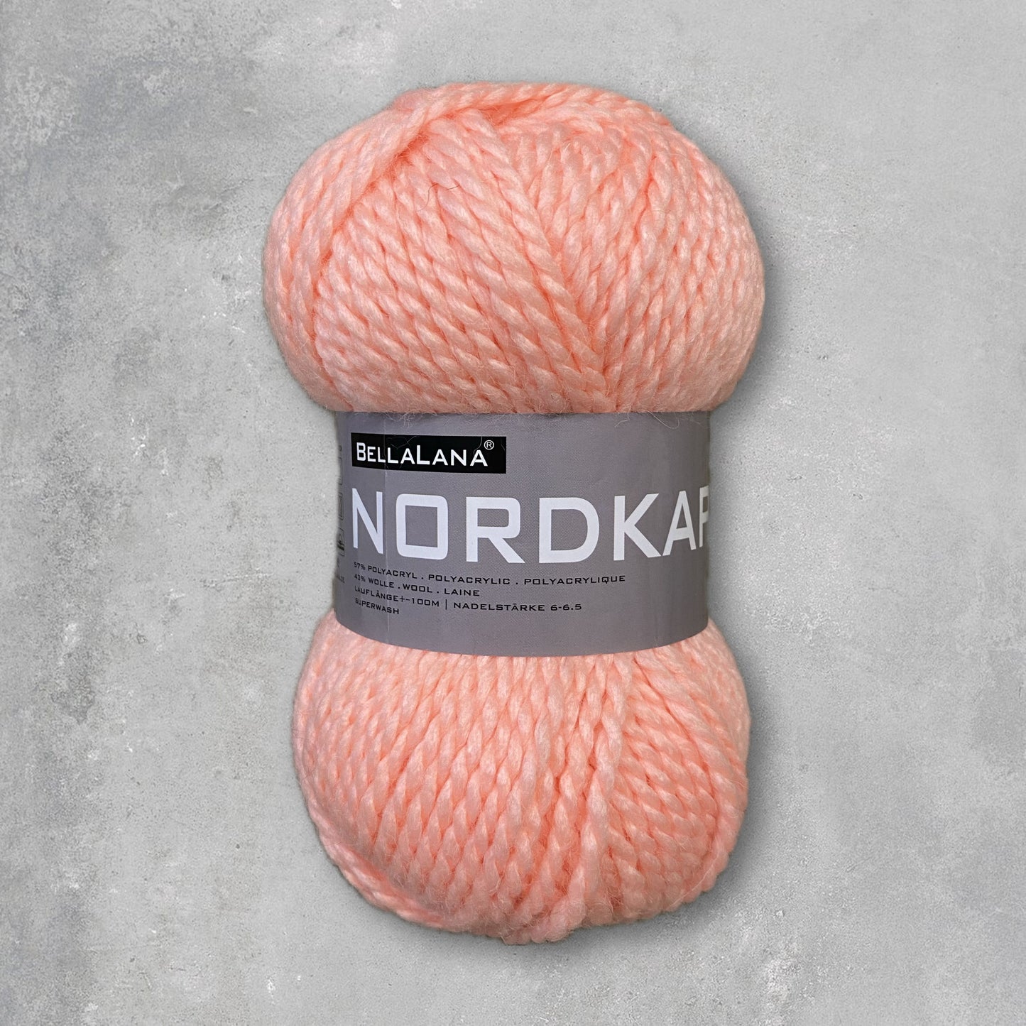 Strick-Set NORDKAP hochwertige Strickweste mit Knöpfen (inkl. Strickanleitung)