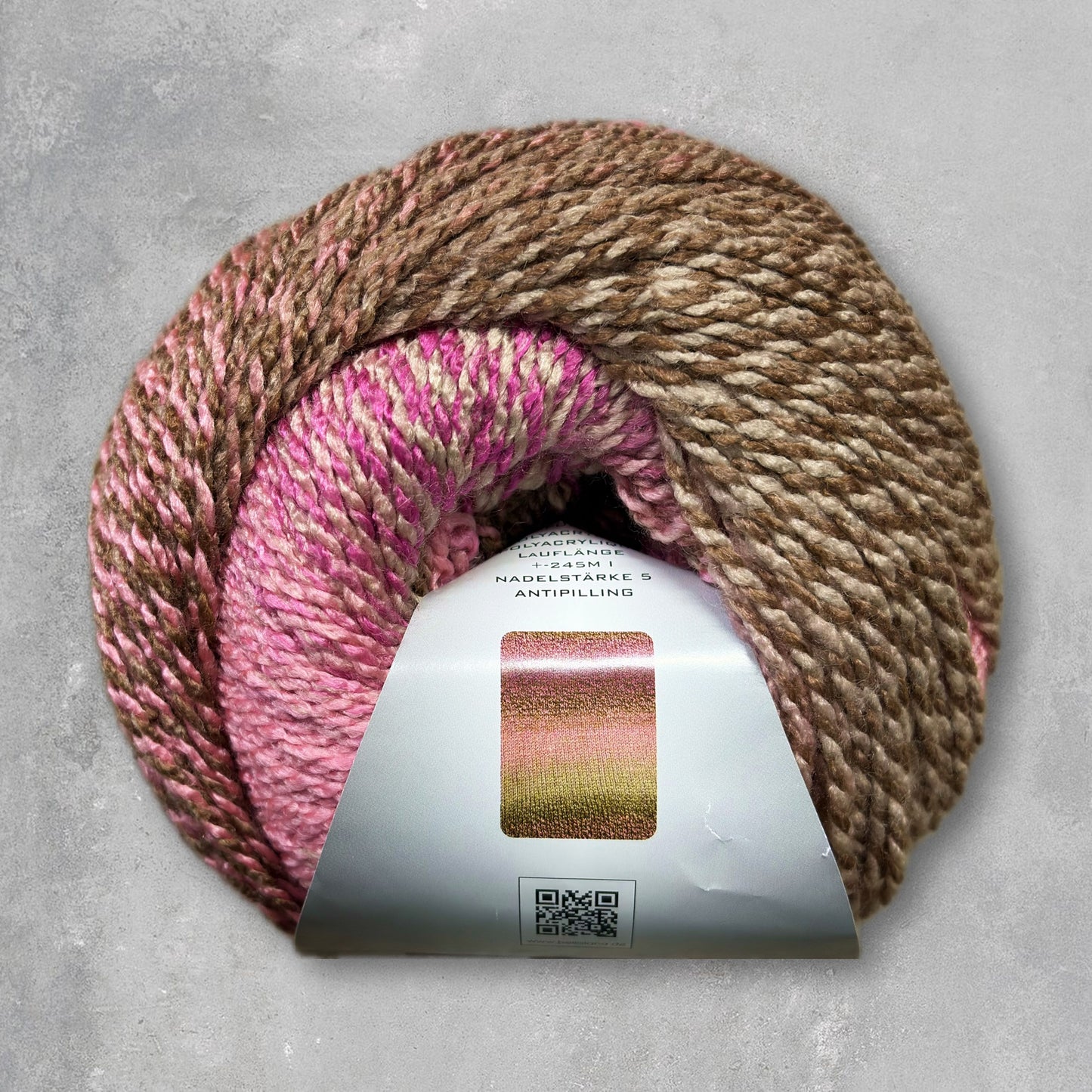 Strick-Set GLOW Poncho (inkl. Strickanleitung)
