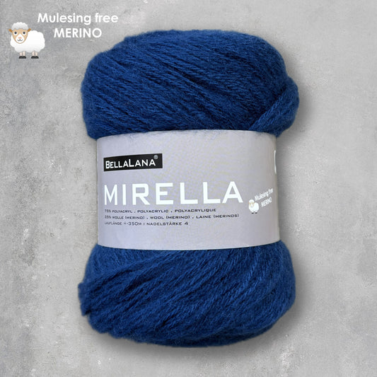 Strick-Set Anfänger MIRELLA Dreiecksschal + Mütze (inkl. Strickanleitung)