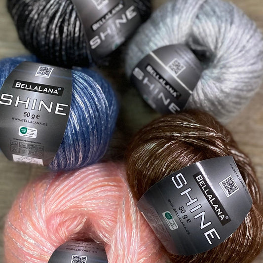 SHINE Glitzer-Garn