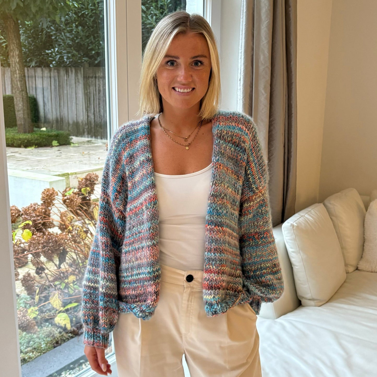Strick-Set JUNE Cardigan (inkl. Strickanleitung)