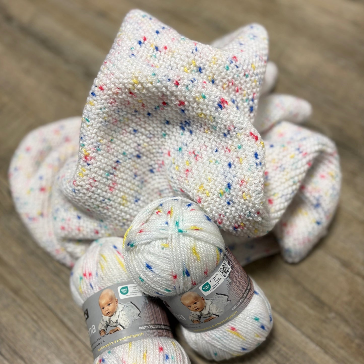Strick-Set BabyLana Babydecke (inkl. Strickanleitung)
