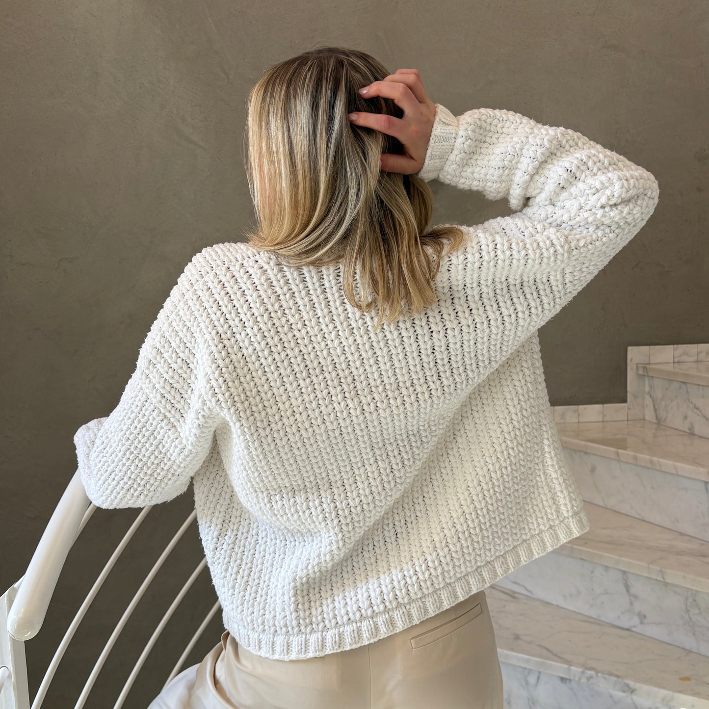 Strick-/Häkel-Set SOFT edler Cardigan (inkl. Anleitung)