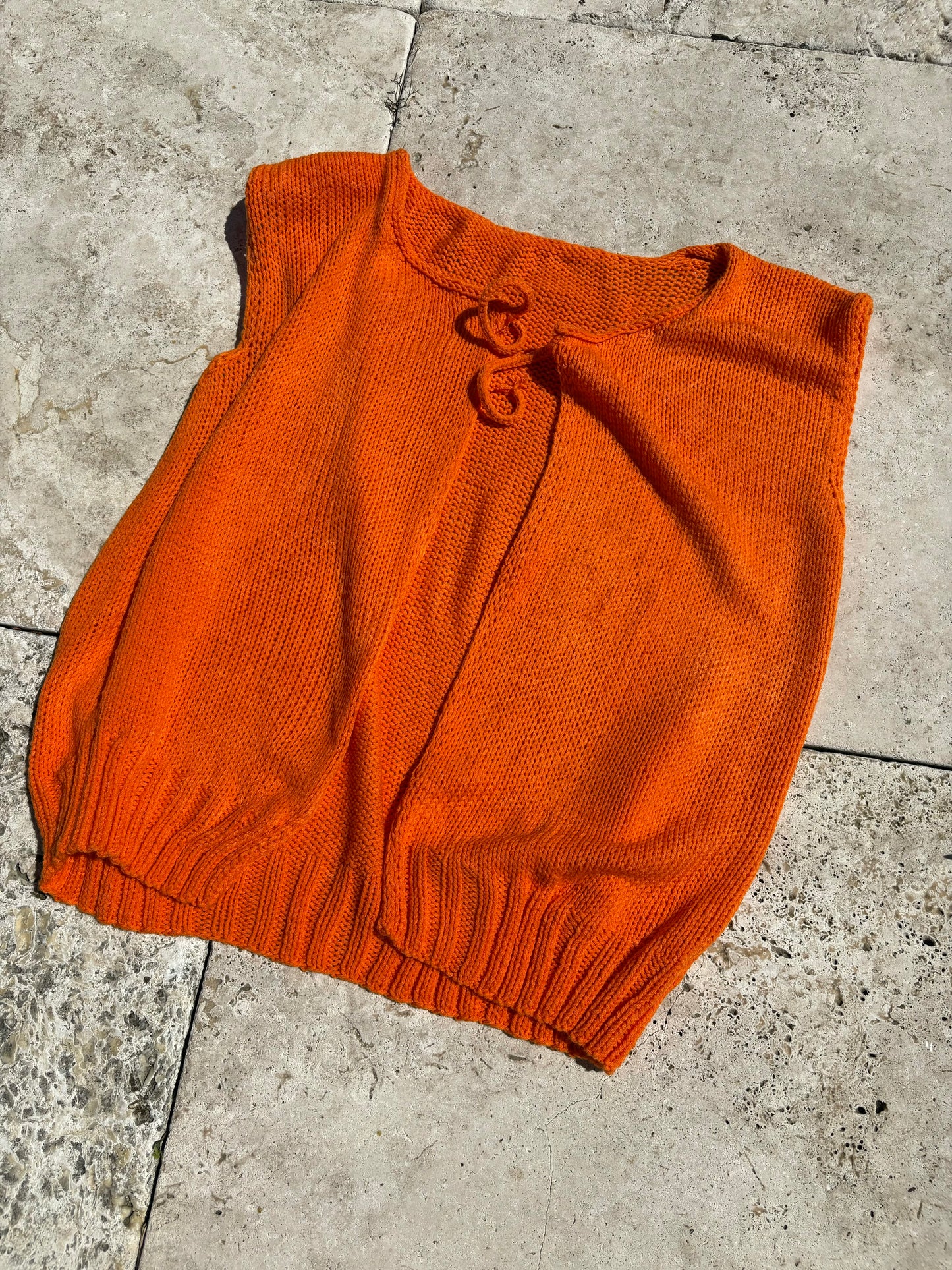 Strick-Set FAIR recycelt Acryl leichte Sommer-Weste (inkl. Strickanleitung)