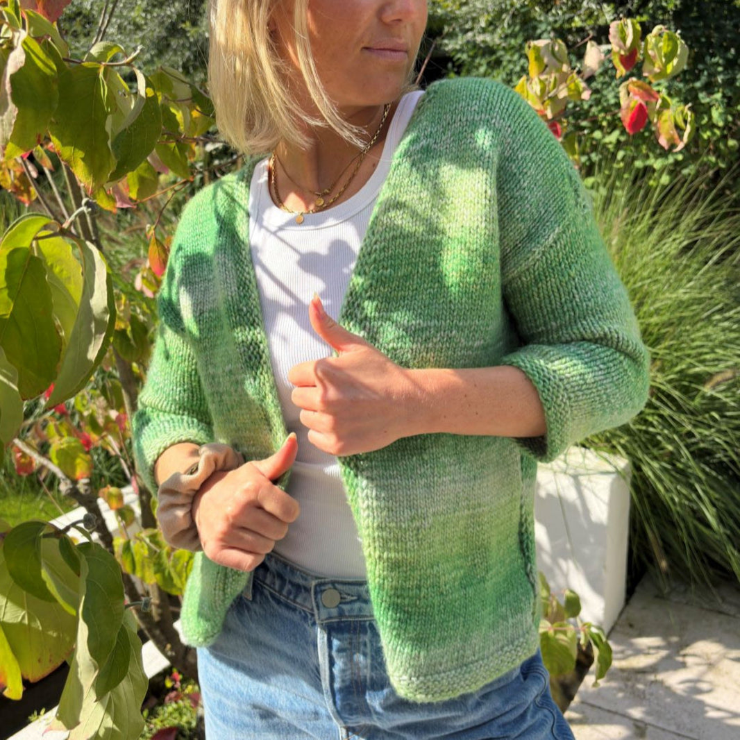 Strick-Set DREAM schöner Cardigan (inkl. Strickanleitung)