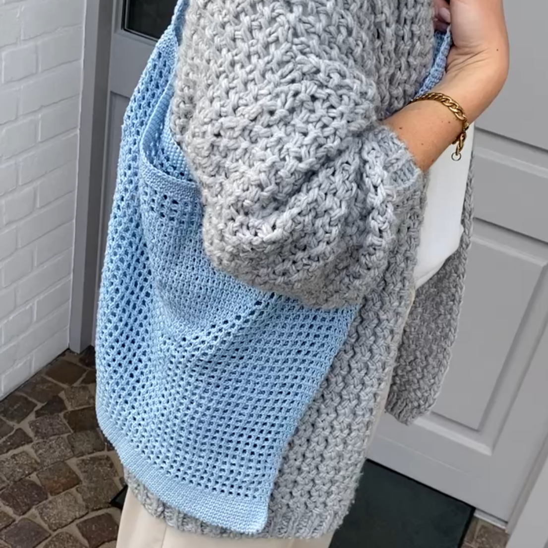Häkel-Set PUR NATUR Häkeltasche (inkl. Strickanleitung)