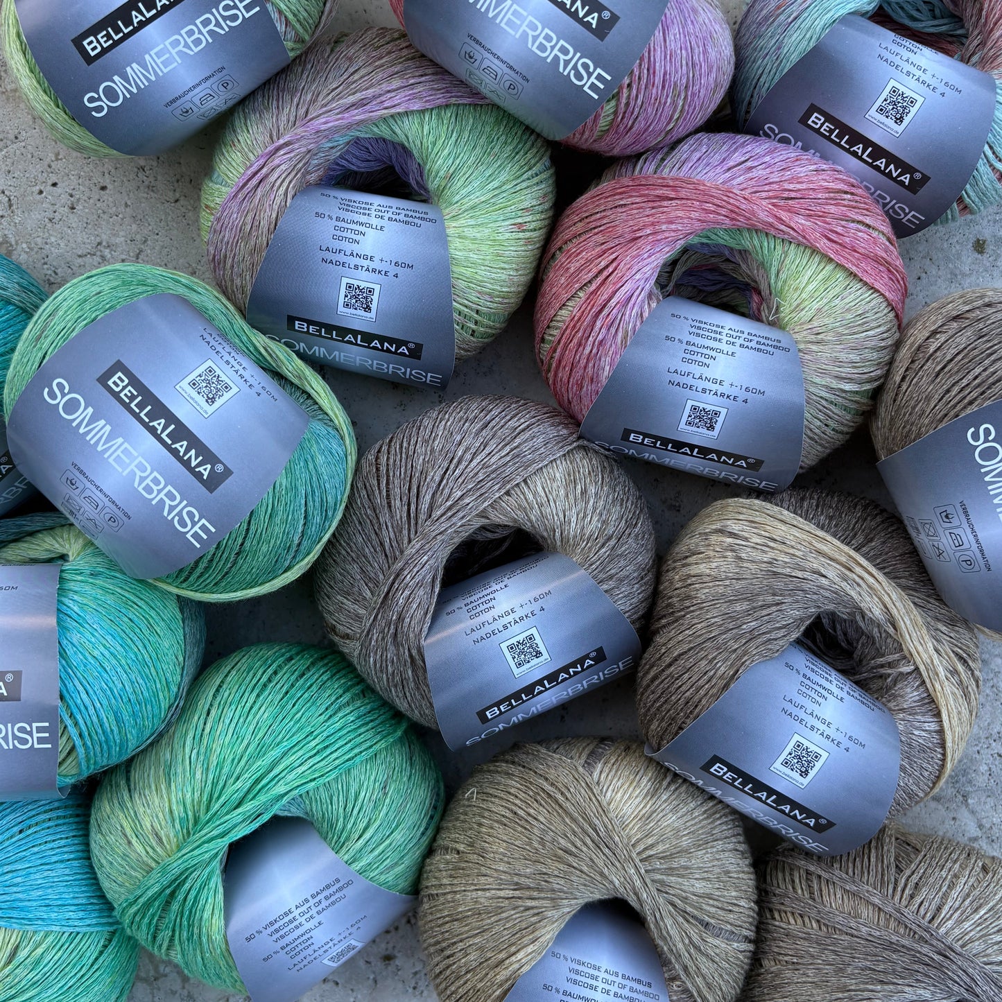 Strick-Set Sommerbrise Baumwolle T-Shirt (inkl. Strickanleitung)