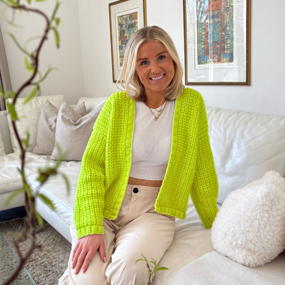 Strick-/Häkel-Set SOFT schöner Sommer-Cardigan (inkl. Anleitung)