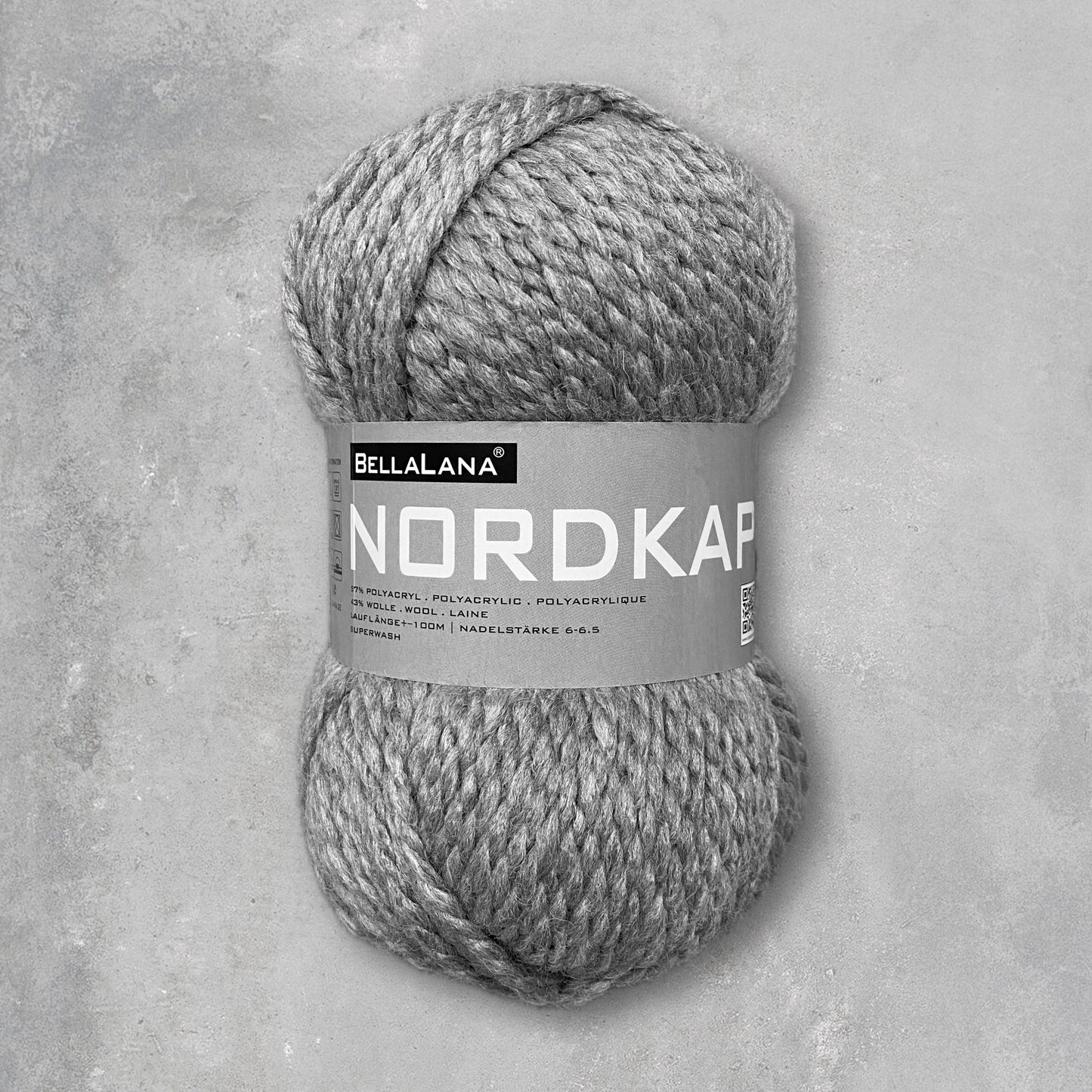 Strick-Set NORDKAP hochwertige Strickweste mit Knöpfen (inkl. Strickanleitung)