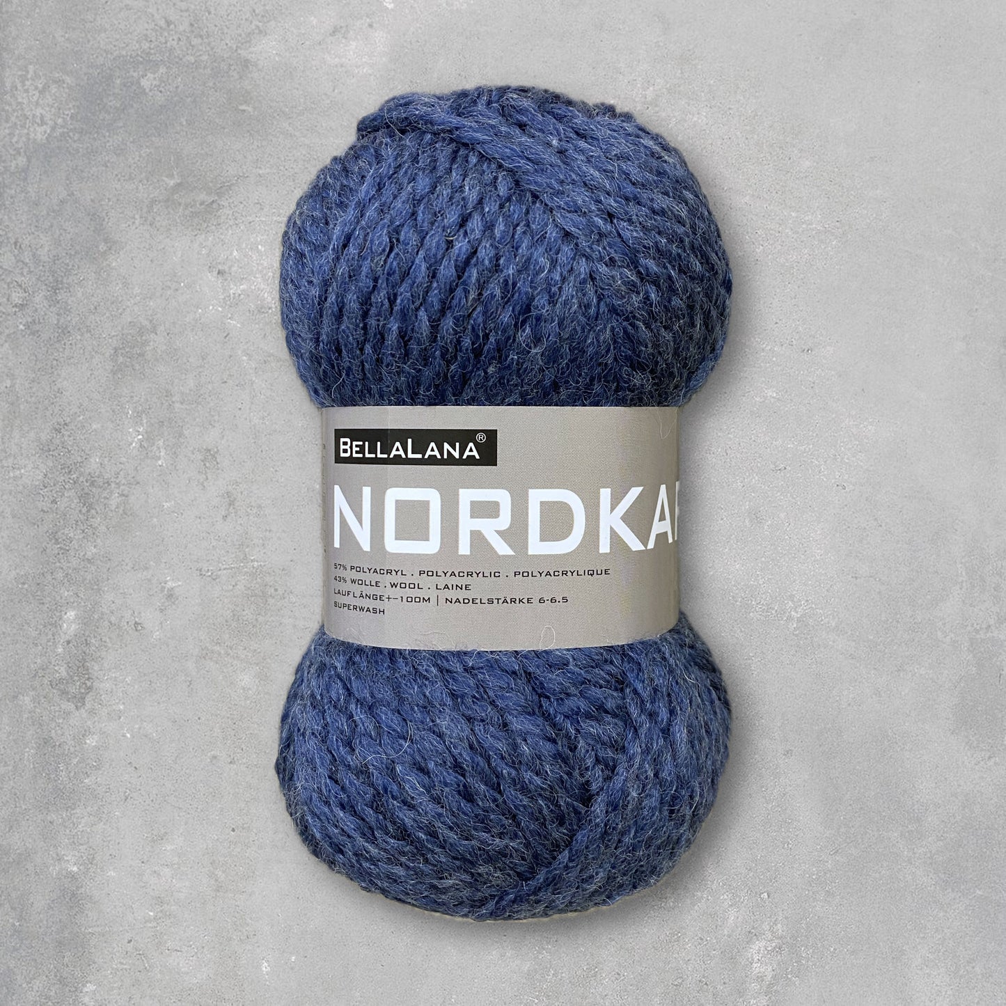 Strick-Set NORDKAP hochwertige Strickweste mit Knöpfen (inkl. Strickanleitung)