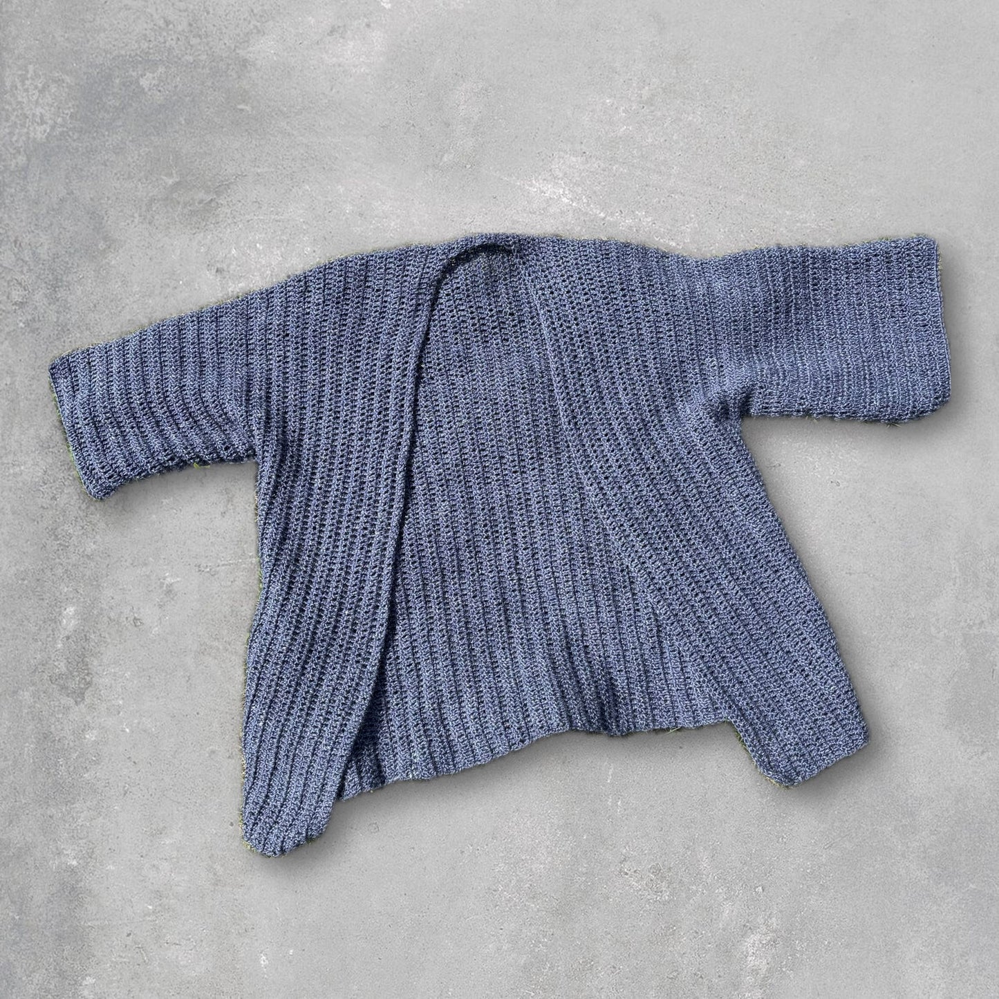 Häkel-Set BAMBOO sommerlicher Cardigan mit Kimono-Ärmeln (inkl. Häkelanleitung)