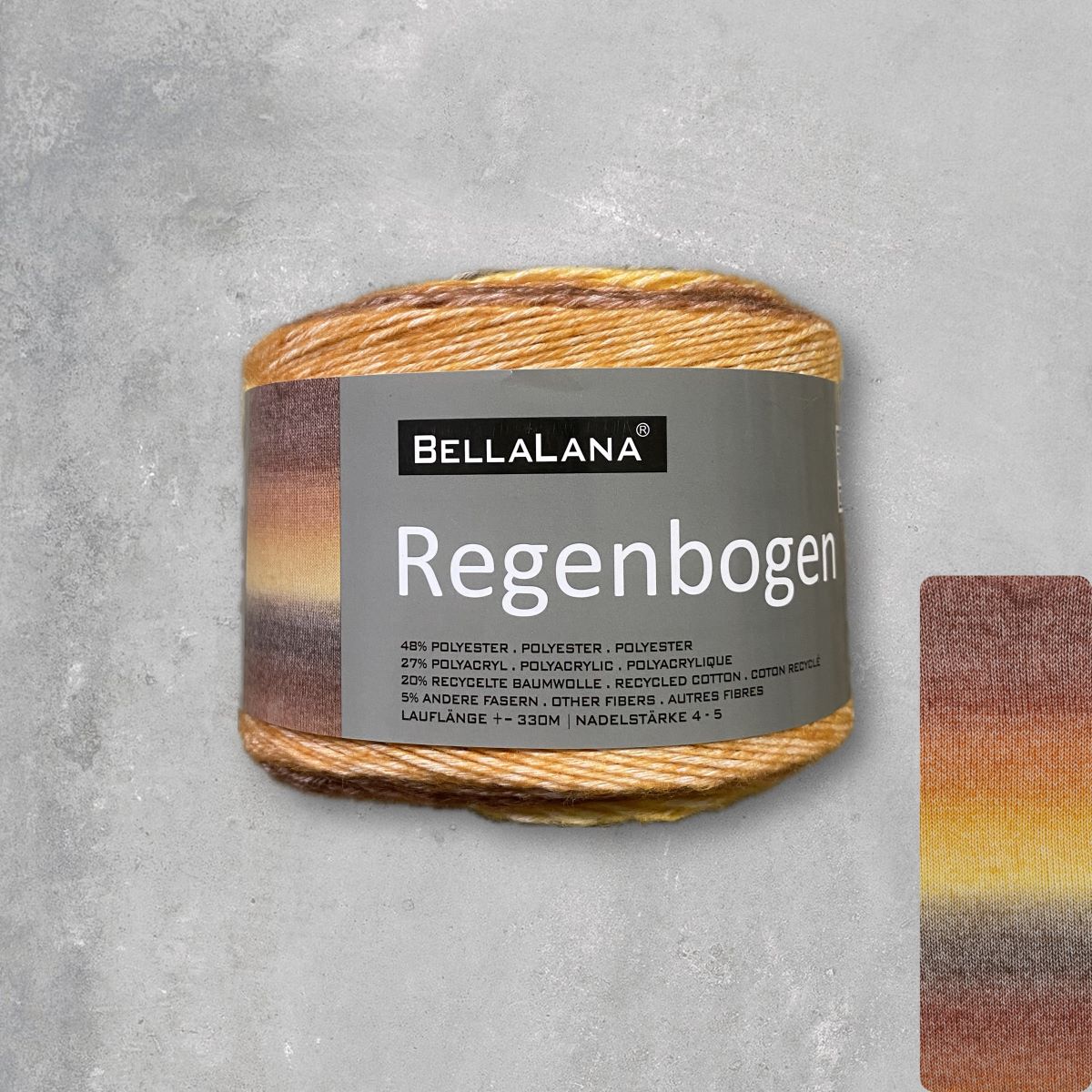 Strick-Set REGENBOGEN Seelenwärmer (inkl. Strickanleitung)
