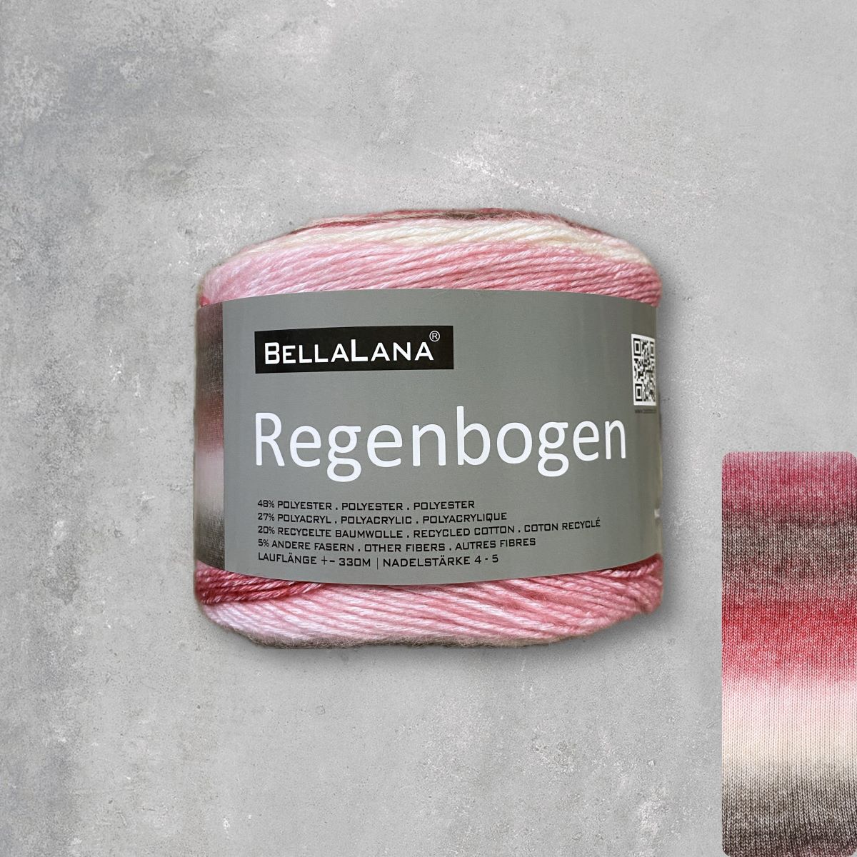 Strick-Set REGENBOGEN Seelenwärmer (inkl. Strickanleitung)