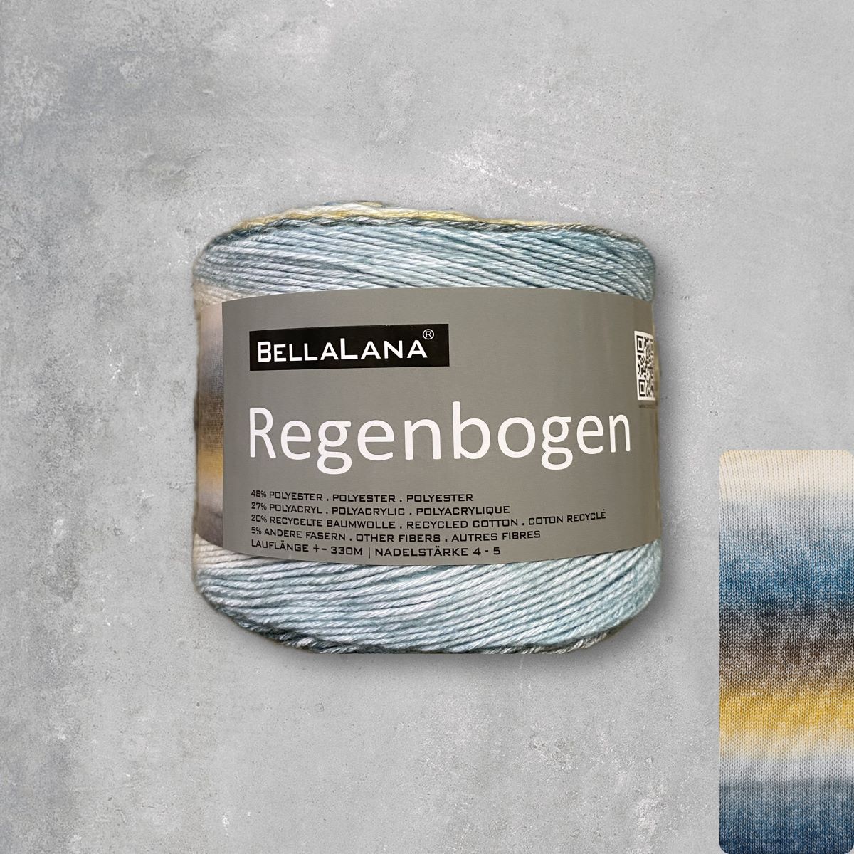 Strick-Set REGENBOGEN Seelenwärmer (inkl. Strickanleitung)