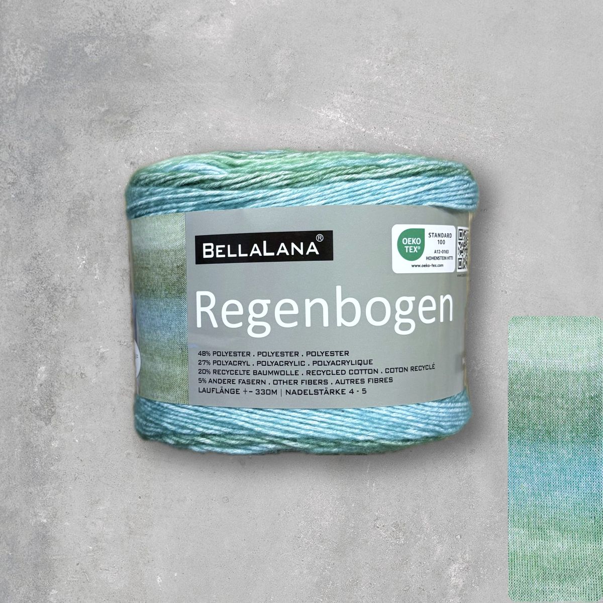 Strick-Set REGENBOGEN süßes Shirt (inkl. Strickanleitung)