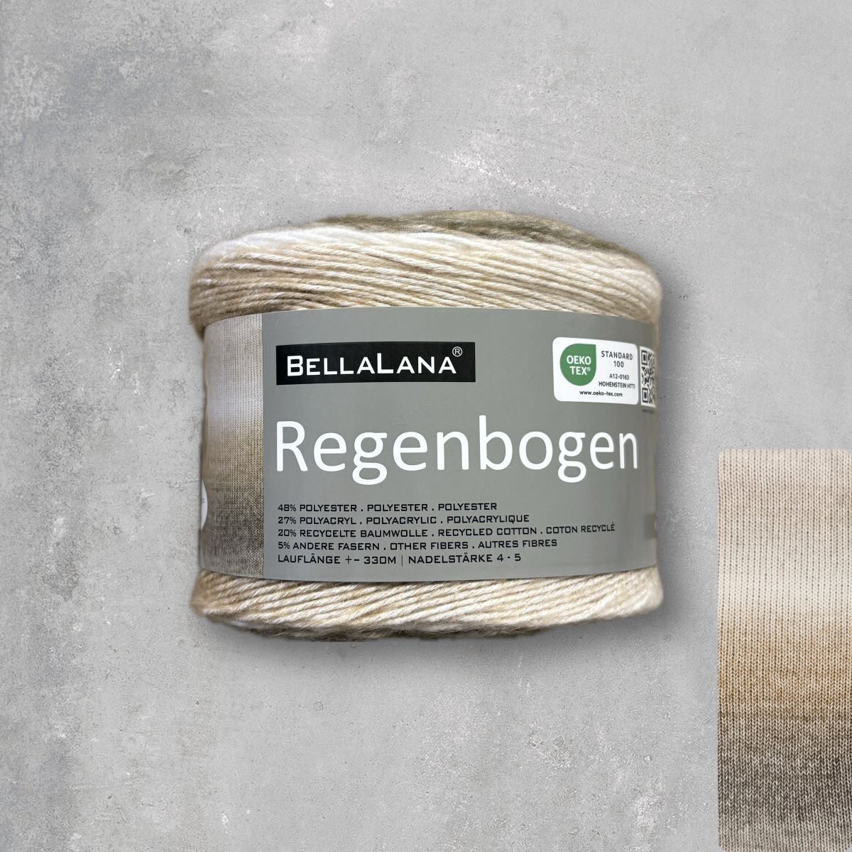 Strick-Set REGENBOGEN Seelenwärmer (inkl. Strickanleitung)