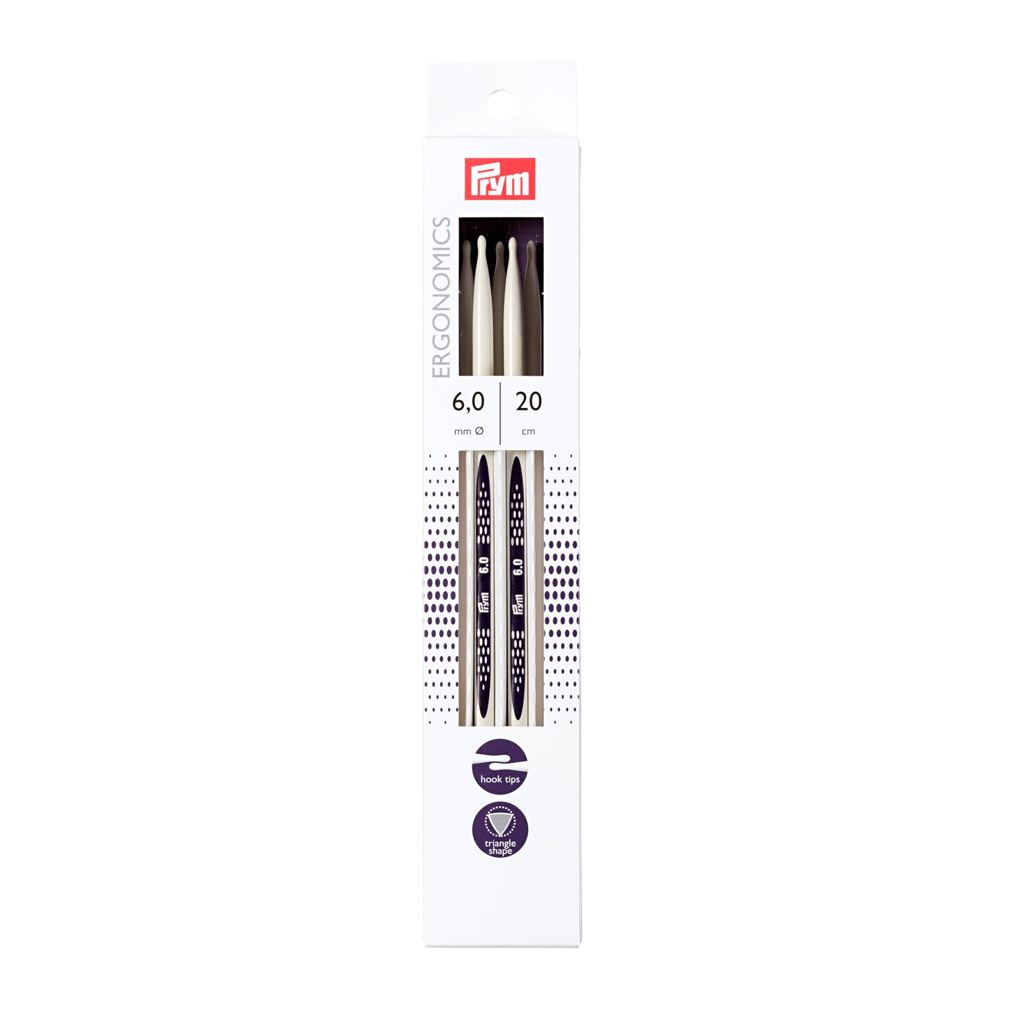 Prym® Ergonomics Nadelspiel 20cm Stärke 3mm bis 12mm