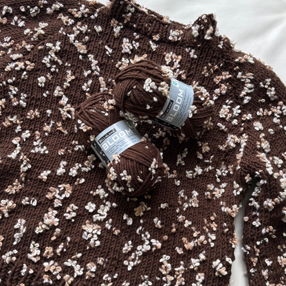 Strick-Set Einfacher BLOOM Pullover (inkl. Anleitung)
