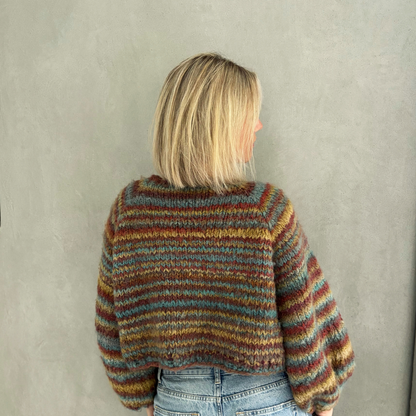 Strick-Set VOLUMA weiter Cardigan (inkl. Anleitung + Knopf)