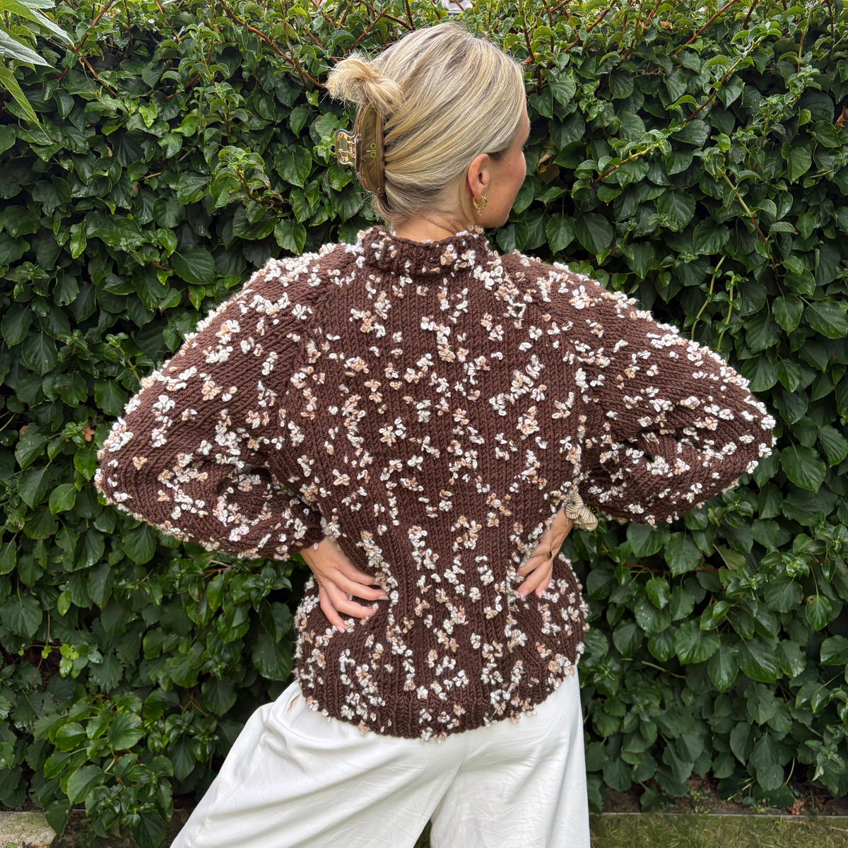 Strick-Set Einfacher BLOOM Pullover (inkl. Anleitung)