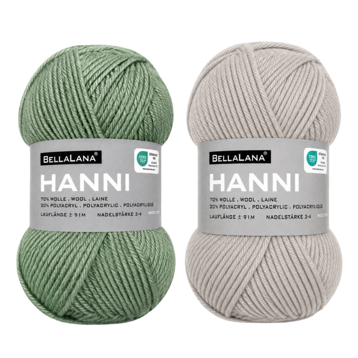 Strick-Set HANNI schöner Streifen-Pullover (inkl. Strickanleitung)