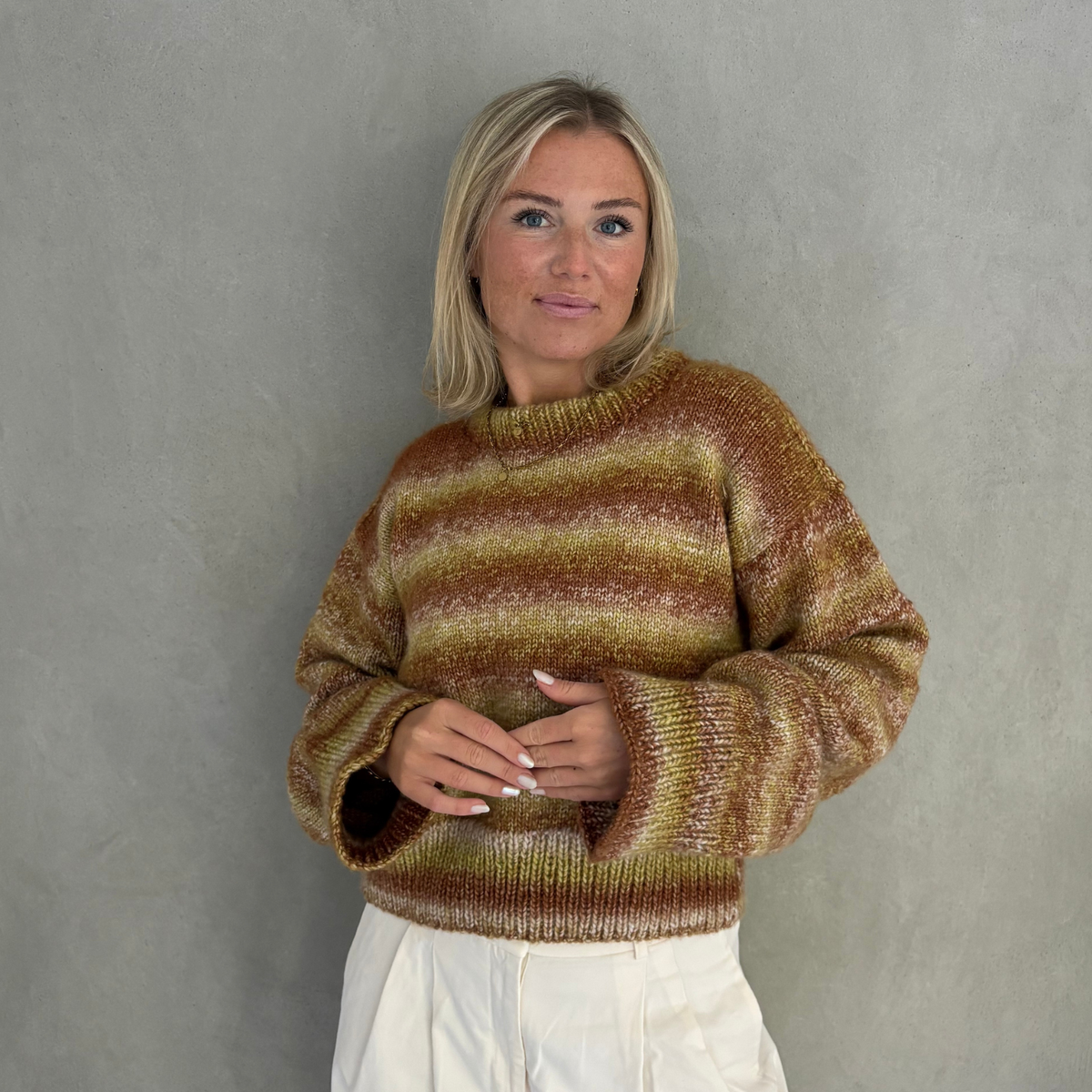 Strick-Set DREAM lockerer Pullover (inkl. Strickanleitung)
