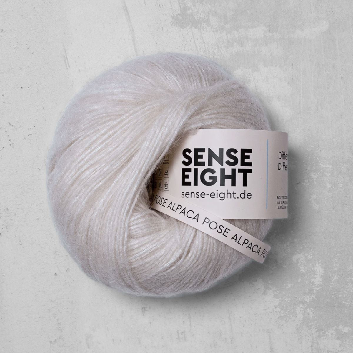 Strick-Set ALPACA POSE schöner Cardigan (inkl. Strickanleitung)