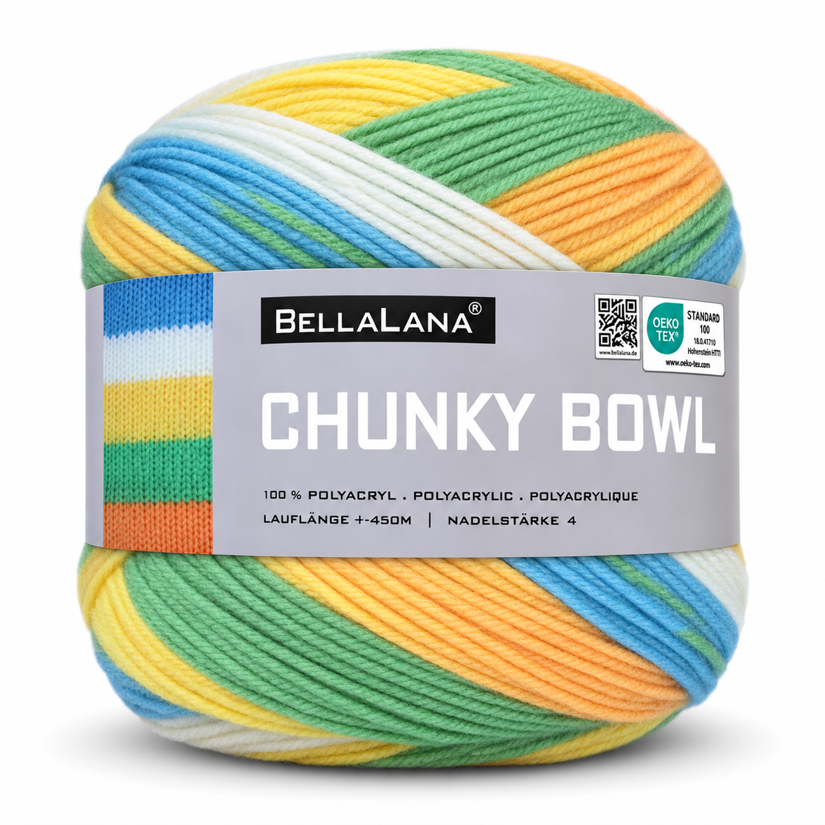 Strick-Set CHUNKY BOWL längerer Cardigan (inkl. Strickanleitung)