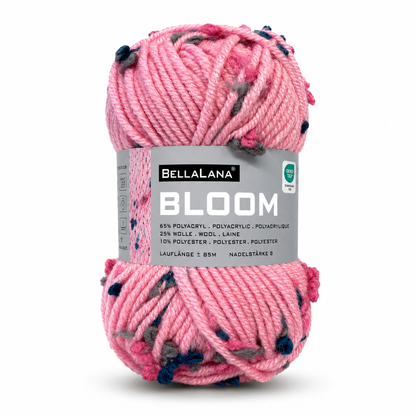 Strick-Set Anfänger BLOOM Schal (inkl. Anleitung)