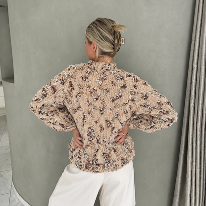 Strick-Set Einfacher BLOOM Pullover (inkl. Anleitung)