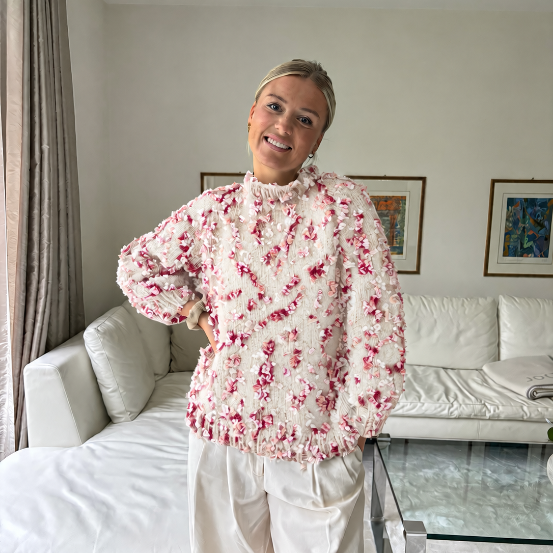 Strick-Set Einfacher BLOOM Pullover (inkl. Anleitung)