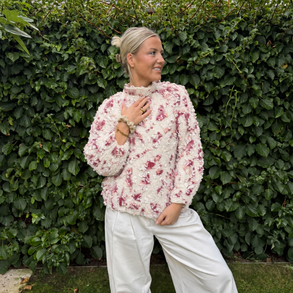 Strick-Set Einfacher BLOOM Pullover (inkl. Anleitung)