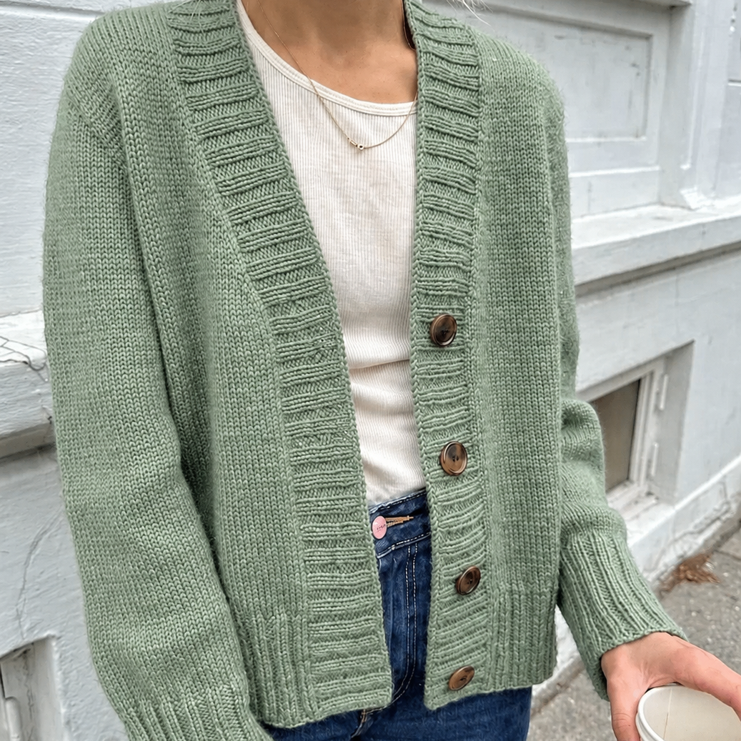 Strick-Set Eva Cardigan PetiteKnit (inkl. Knöpfe)