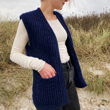 Strick-Set November Weste PetiteKnit